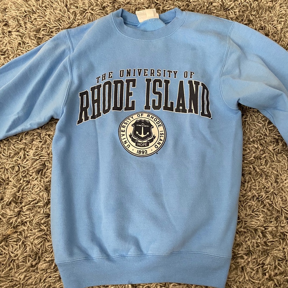 URI light blue crewneck